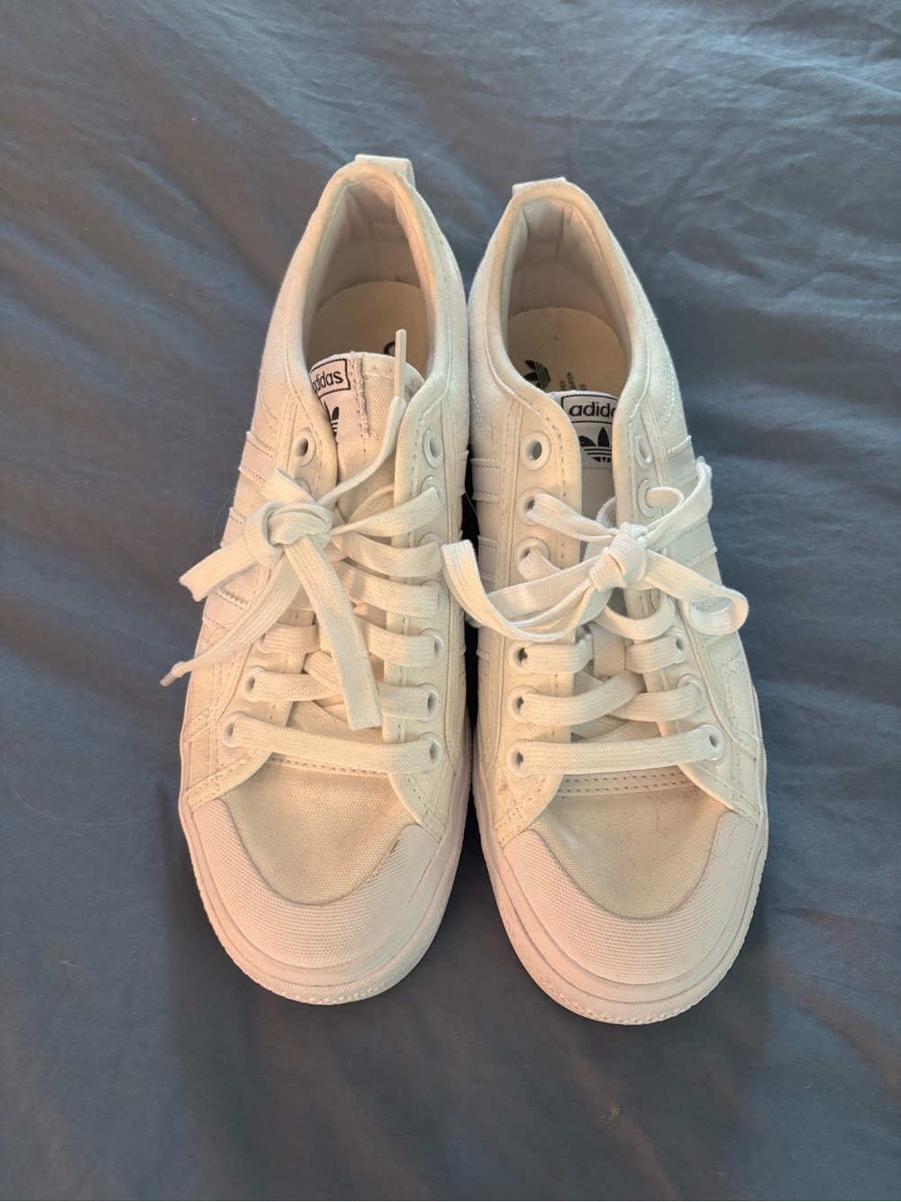 White Adidas Sneakers